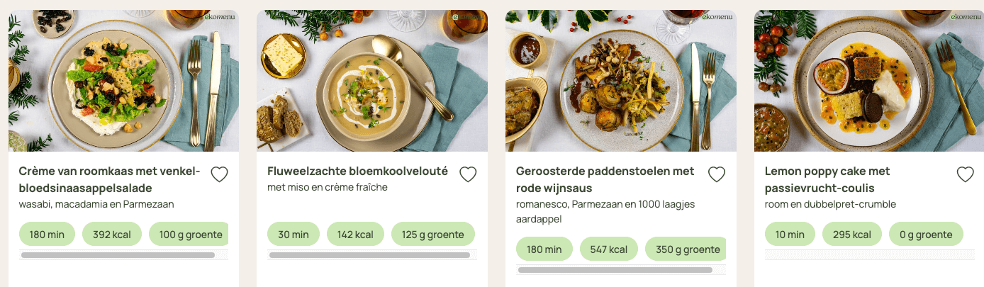 ekomenu kerstbox 2024 recepten